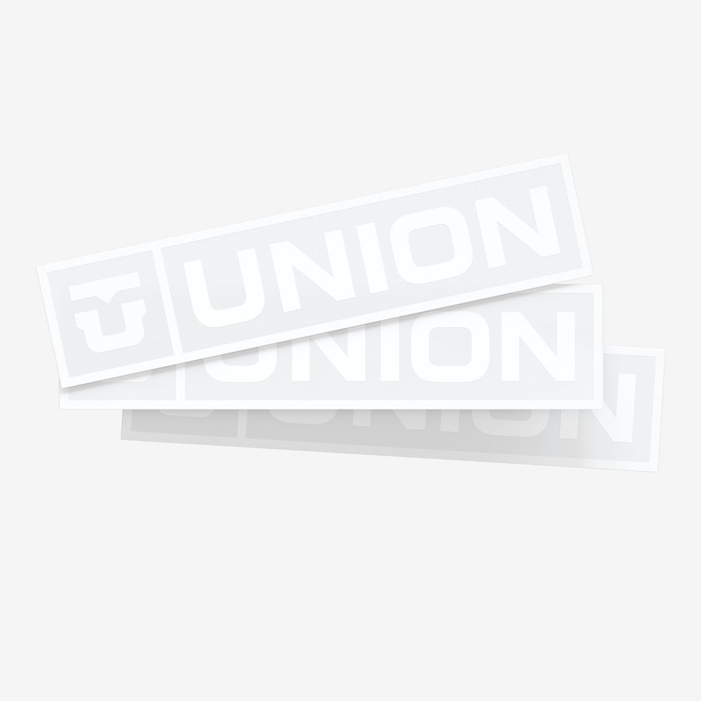 Union Box Logo Diecut Sticker