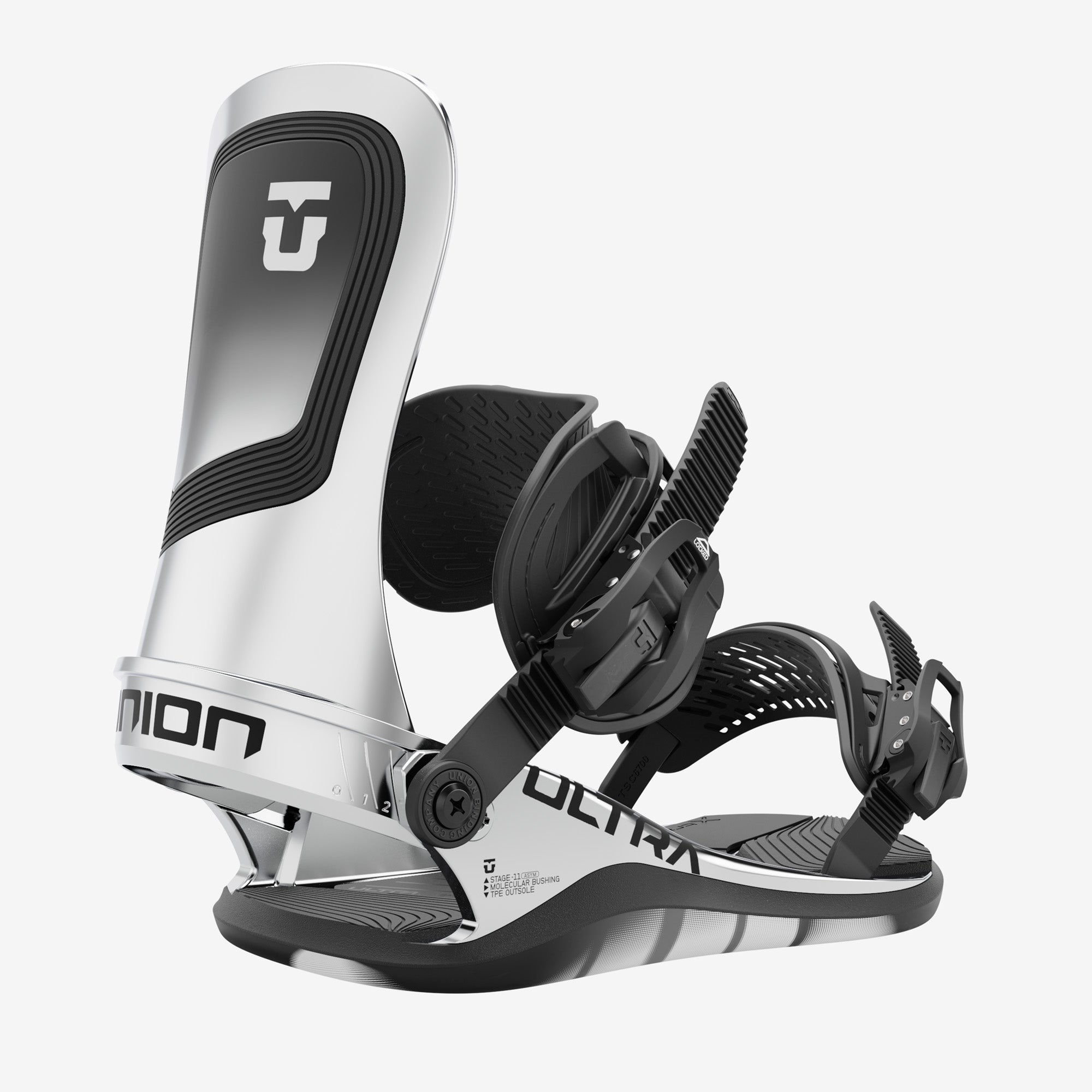 Rodin、noir et blanc Ultra Men's Snowboard Binding 2025 | Union Binding Company – Union